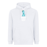 White Mommy Saurus Rex Mom Mom Gift Dino Heavyweight Hoodie - Bettercallsaul