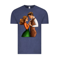 Vintage Denim valentines day couple Vintage Tee - AdoDesignShop