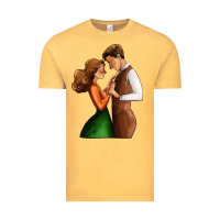 Vintage Mustard valentines day couple Vintage Tee - AdoDesignShop