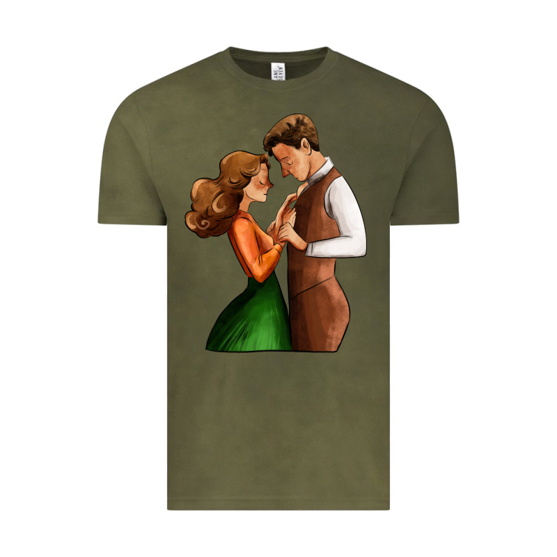 Valentines Day Couple Vintage Tee by AdoDesignShop | Teevron