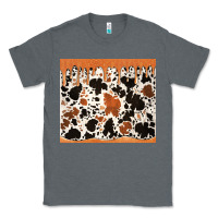 Charcoal Heather cowhide dripping glitter tumbler Classic Tee - Jasminsmagicworld