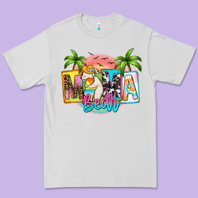 Mama Bear Summer Premium Tee Designed By Zillion Design Studio