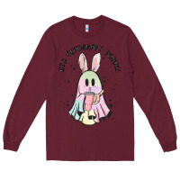 Burgundy egg ceptionally boujee Long Sleeve Tee - MaliasSmallBusiness