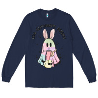 Navy egg ceptionally boujee Long Sleeve Tee - MaliasSmallBusiness