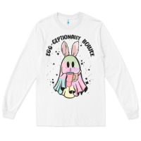 White egg ceptionally boujee Long Sleeve Tee - MaliasSmallBusiness