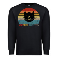 Black Awesome Since 1974 Premium Sweatshirt - Bettercallsaul
