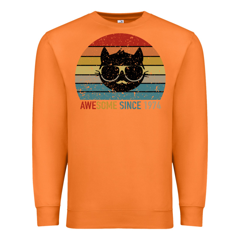 Awesome Since 1974 Premium Sweatshirt by Bettercallsaul | Teevron