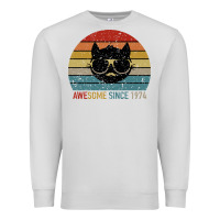 Dove Grey Awesome Since 1974 Premium Sweatshirt - Bettercallsaul
