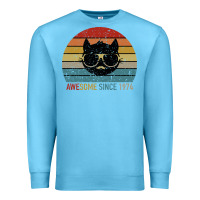 Ocean Blue Awesome Since 1974 Premium Sweatshirt - Bettercallsaul