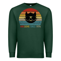 Sports Green Awesome Since 1974 Premium Sweatshirt - Bettercallsaul