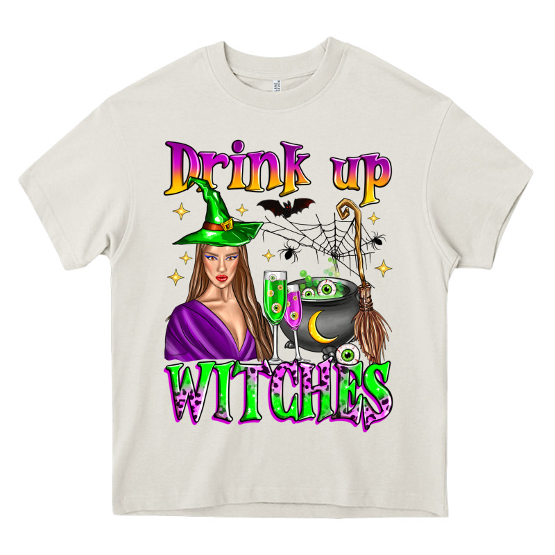 Drink Up Witches Heavy Core Tee by Zillion Design Studio | Teevron