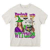 Cream drink up witches Heavy Core Tee - Zillion Design Studio