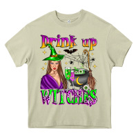 Mossy drink up witches Heavy Core Tee - Zillion Design Studio