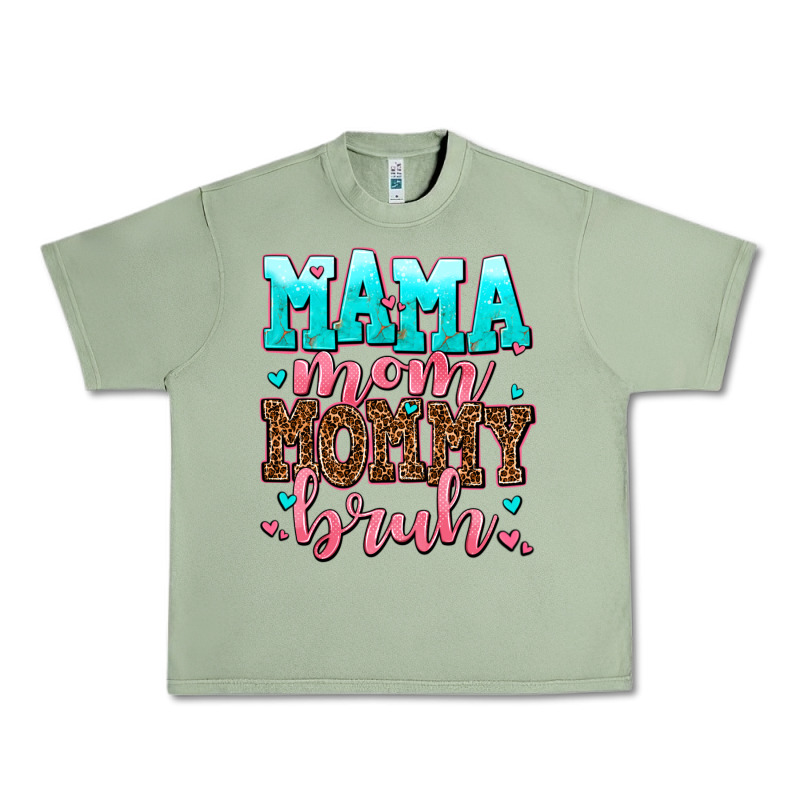 Mama Mom Mommy Bruh Urban Heavy Tee by AdoDesignShop | Teevron