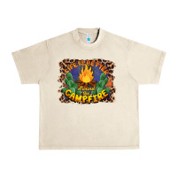 Sandshell life is better around the campfire Urban Heavy Tee - BarkalooDesign