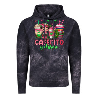 Cloud Black cafecito y chisme coffee cups Vintage Hoodie - Jasminsmagicworld