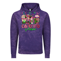 Cloud Purple cafecito y chisme coffee cups Vintage Hoodie - Jasminsmagicworld