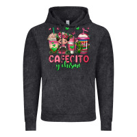 Vintage Black cafecito y chisme coffee cups Vintage Hoodie - Jasminsmagicworld
