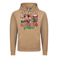 Vintage Coffee cafecito y chisme coffee cups Vintage Hoodie - Jasminsmagicworld