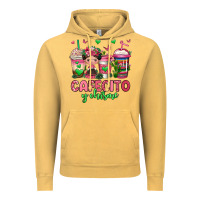 Vintage Mustard cafecito y chisme coffee cups Vintage Hoodie - Jasminsmagicworld