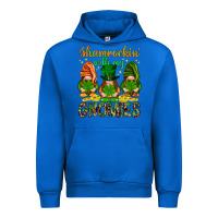 Cobalt Shamrockin' with my gnomies St. Patricks day Urban Hoodie - HowdyJamesFarm