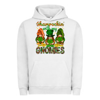 Pigment Lunar Rock Shamrockin' with my gnomies St. Patricks day Urban Hoodie - HowdyJamesFarm