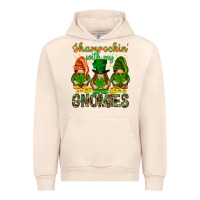 Sandshell Shamrockin' with my gnomies St. Patricks day Urban Hoodie - HowdyJamesFarm