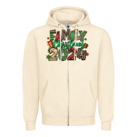 Family Christmas 2024 Zipper Hoodie | Teevron