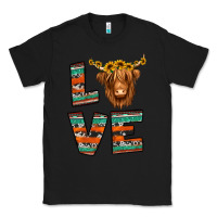 Black love highland cow Classic Tee - Jasminsmagicworld