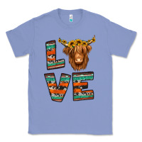 Colony Blue love highland cow Classic Tee - Jasminsmagicworld