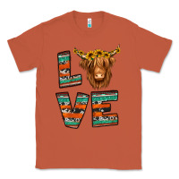 Copper love highland cow Classic Tee - Jasminsmagicworld