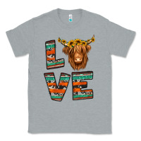 Heather Grey love highland cow Classic Tee - Jasminsmagicworld