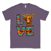 Lavender love highland cow Classic Tee - Jasminsmagicworld