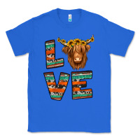 True Royal love highland cow Classic Tee - Jasminsmagicworld
