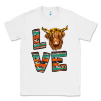 White love highland cow Classic Tee - Jasminsmagicworld