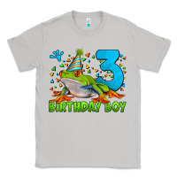 Moon Dust birthday boy frog age 3 Classic Tee - LillyAllenDesigns