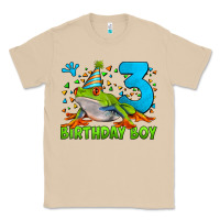 Mushroom birthday boy frog age 3 Classic Tee - LillyAllenDesigns
