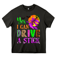 Asphalt yes i can drive a stick Heavy Core Tee - Zillion Design Studio