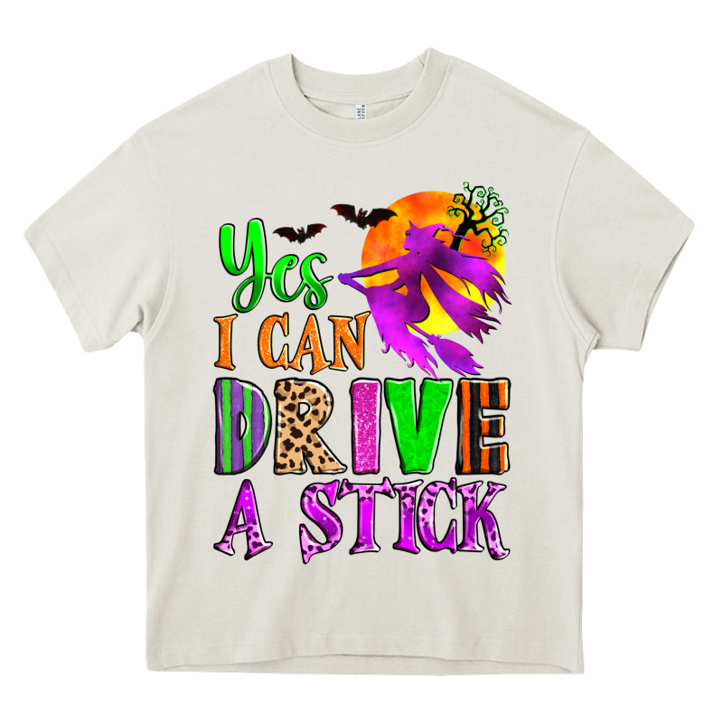 Yes I Can Drive A Stick Heavy Core Tee by Zillion Design Studio | Teevron