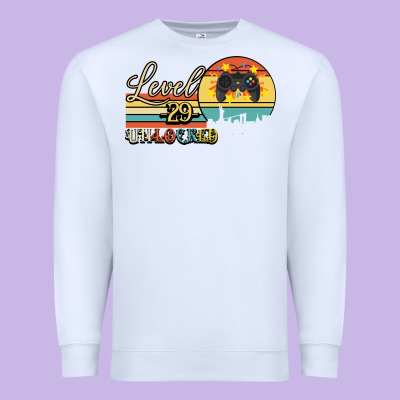 Level 29 Unlocked Premium Sweatshirt Designed By Bettercallsaul