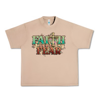 Burro faith over fear cross Urban Heavy Tee - NancyCooperArtShop
