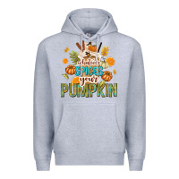 Heather Grey Whatever Spices Your Pumpkin Premium Hoodie - texasbilliewilder