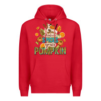 Red Whatever Spices Your Pumpkin Premium Hoodie - texasbilliewilder