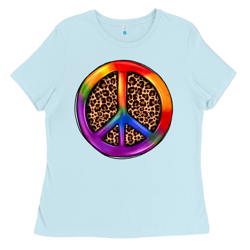 Peace Sign Pride Ladies Tee by JahusDesignShop | Teevron