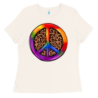 Bone peace sign pride Ladies Tee - JahusDesignShop