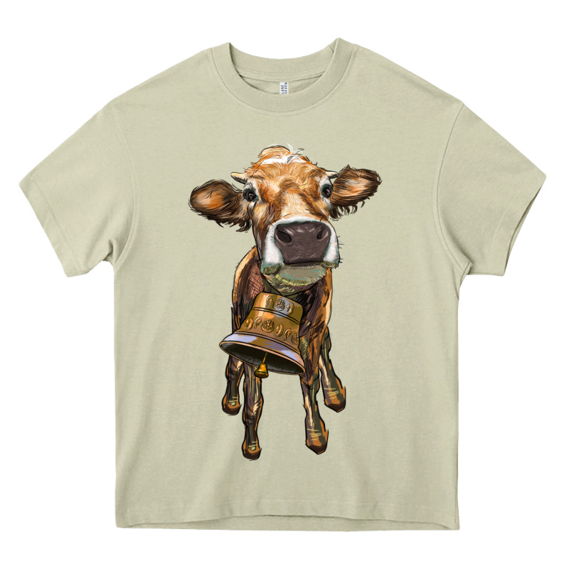 Heifer Cow With Cow Bell Heavy Core Tee by RanaPortraitStore | Teevron