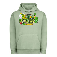 Pigment Oil Green lucky teacher St. Patrick's Day Urban Hoodie - HowdyJamesFarm