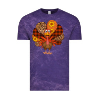 Cloud Purple thanksgiving turkey Vintage Tee - AdoDesignShop