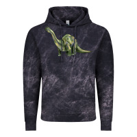 Cloud Black dinosaur brontosaurus Vintage Hoodie - Artiststas