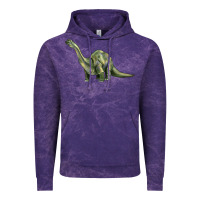 Cloud Purple dinosaur brontosaurus Vintage Hoodie - Artiststas